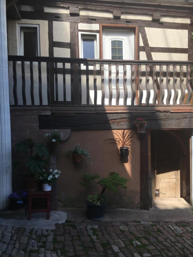 Logement confortable dans maison alsacienne Oberbronn Extérieur photo