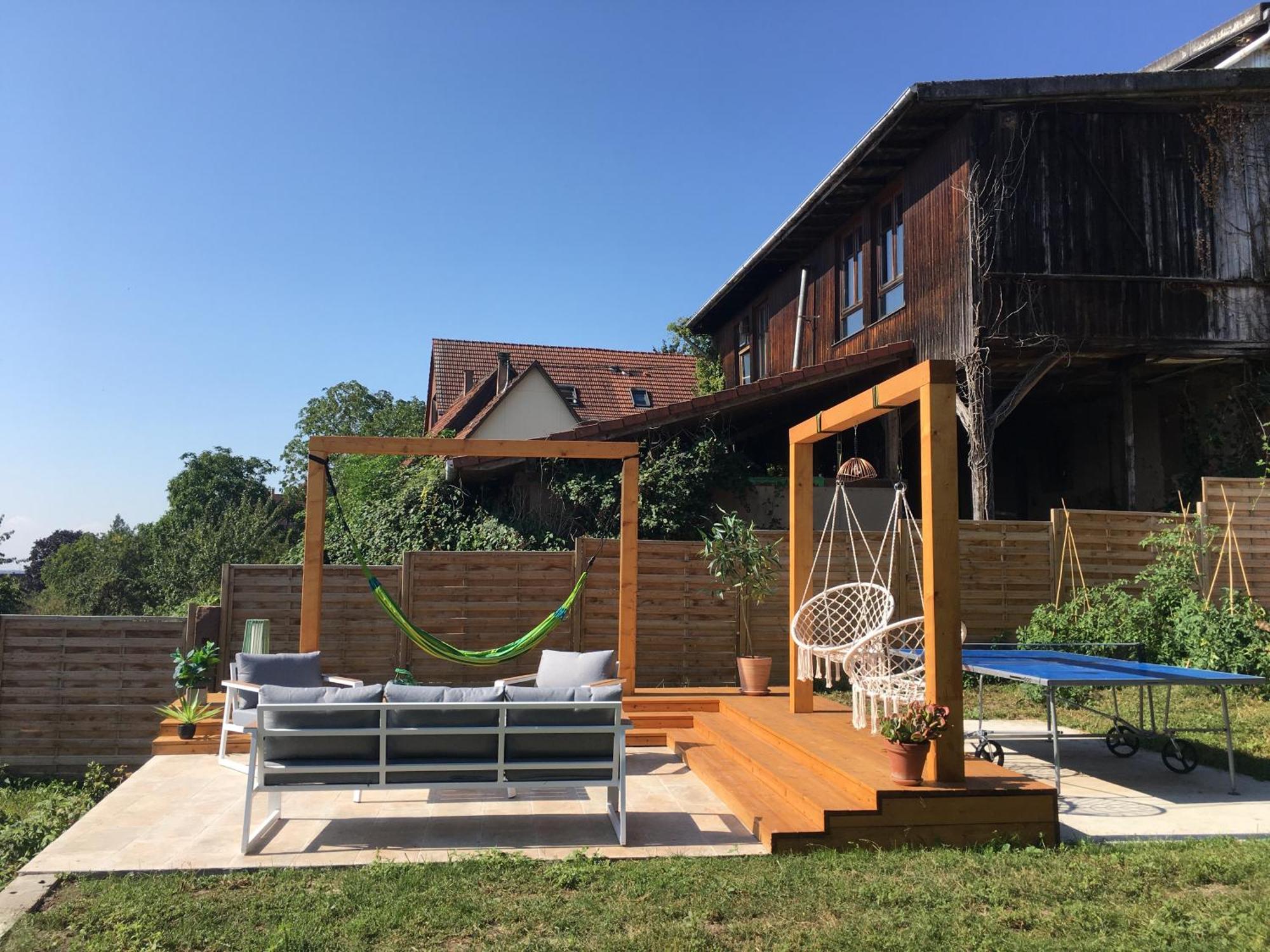 Logement confortable dans maison alsacienne Oberbronn Extérieur photo